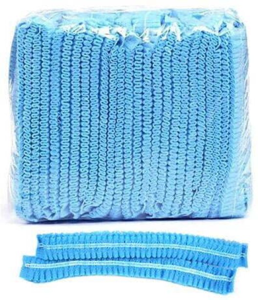 BETTER BUYS Disposable Hygiene Protective Hair Net Mop Cap_sc4 for  Men & Women