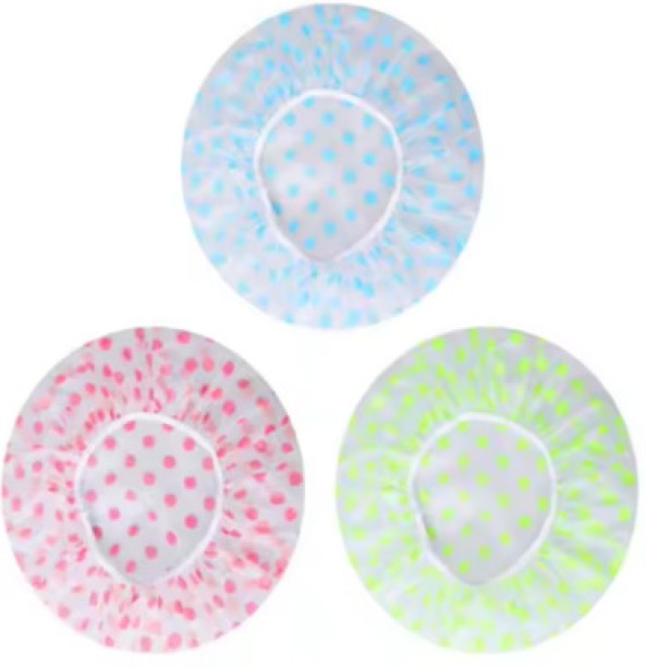 LONDZ Shower Cap Set- 3 Piece for  Men & Women