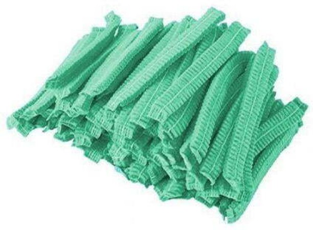 BETTER BUYS Disposable Hygiene Protective Hair Net Mop Cap_sc6 for  Men & Women