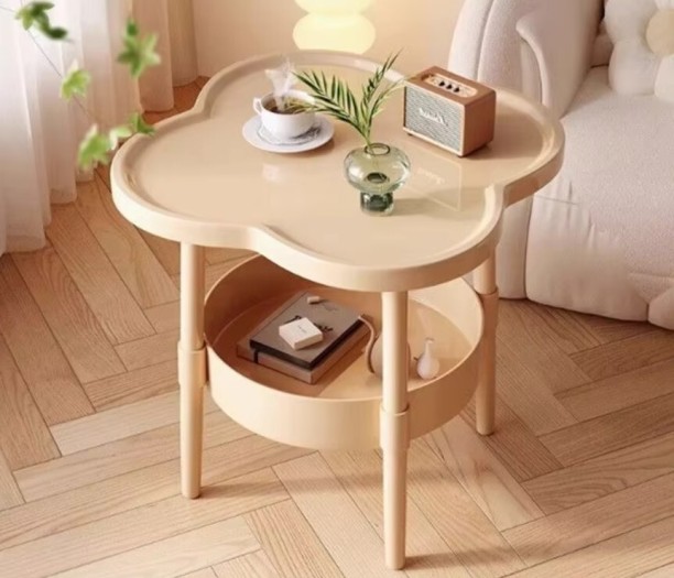 Generic Modern Coffee Table Solid Wood Side Table