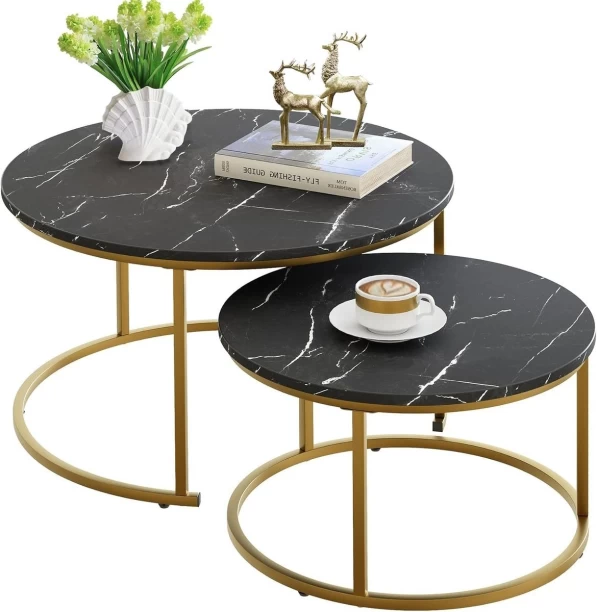 buthelezi coffee table Natural Fiber Side Table