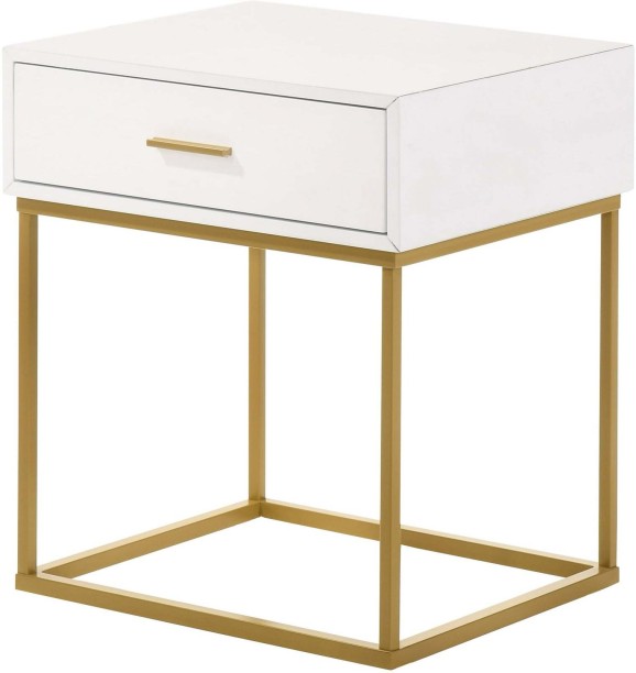 Fine Living Alina Side Table Engineered Wood End Table