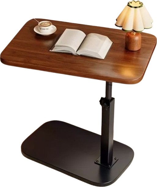 Generic Sofa Tray Table Height Adjustable Engineered Wood Side Table