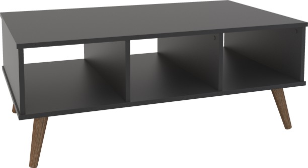 Click Furniture Osasco Black Coffee Table Engineered Wood Side Table