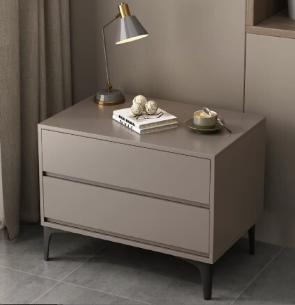AK Modern Solid Wood Bedside Table