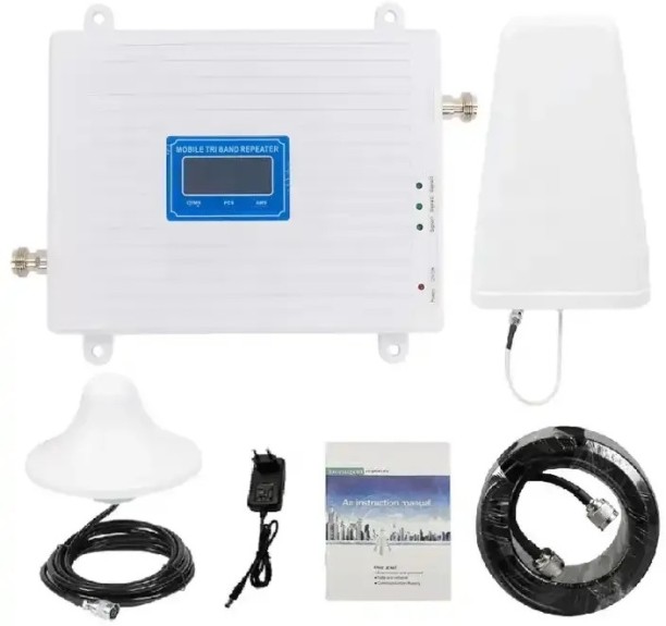 Just SimplifiedSA Mobile Tri-band Repeater Phone Signal Booster 2G - 4G 700 MHz Signal Booster