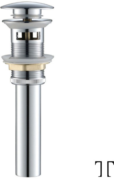 Trendy Taps Chrome Basin Pop Up - Slotted Sink Plug