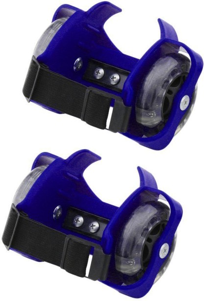 Flashing Small Whirlwind Pulley Adjustable Simply Roller Skating Shoes Flashing Roller Skates Shoe Skates - Size 7 UK