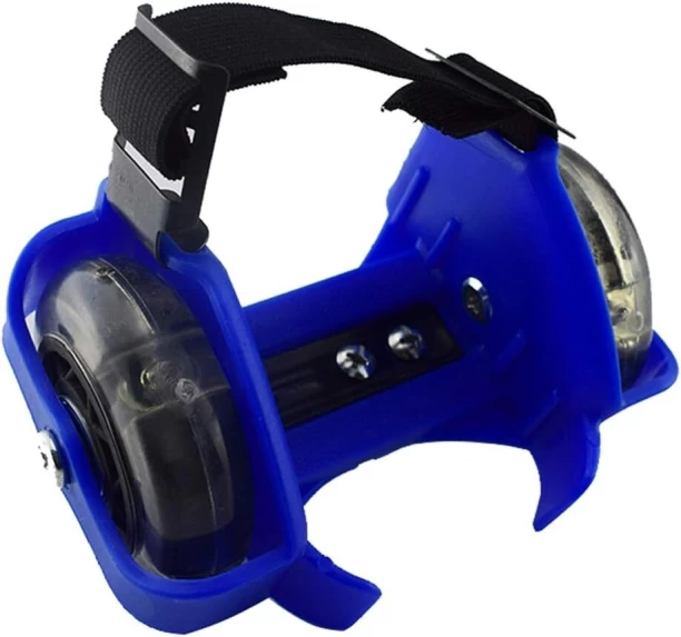 kerb Heel Wheels with Adjustable Strap Shoe Skates - Size 4 US