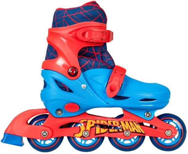 Spiderman In Line Shoe Skates - Size 13.3 UK