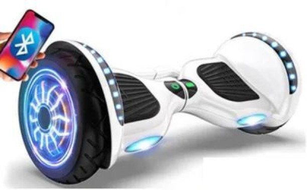 Generic 10″ Smart Balance Hoverboard With Bluetooth Speaker And LED Light Skateboards