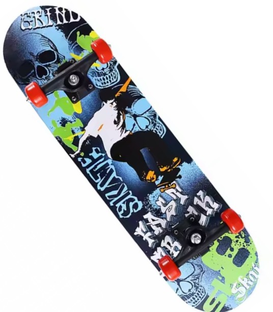 Generic 202808 Double Sided Sticker Skateboard 20 cm x 56 cm Skateboard