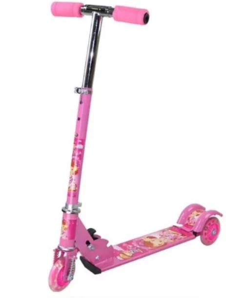 Generic Kids Adjustable Height Scooter With LED Wheels Parallel Import 15 cm x 10 cm Skateboard