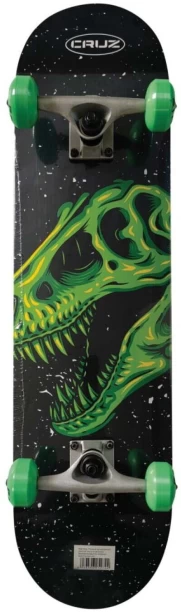Cruz Dino Skateboard 52.5 mm x 87.5 mm Skateboard