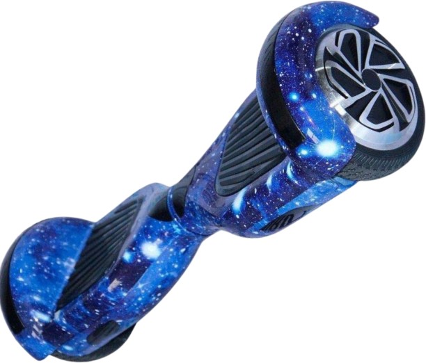 Generic 6.5 Inch Smart Auto Balance Hoverboard With Bluetooth Speaker - Galaxy Blue 60 cm x 20 cm Skateboard