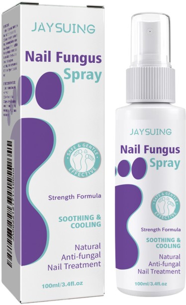 JAYSUING Onychomycosis care spray, hand and foot soft nail ingrown toenails, yellowing and thickening cleaning care