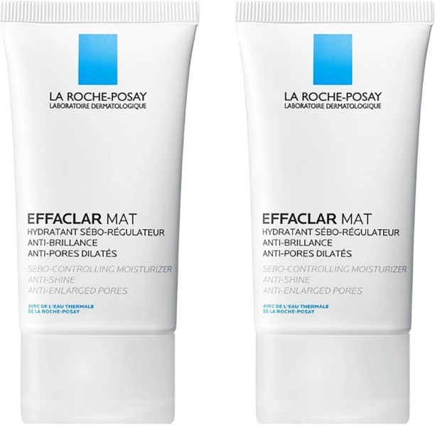 La Roche-Posay Effaclar Mat Daily Oil Control Moisturizer 40ML Oil-Free Face Moisturizer for Oily and Shine Prone Skin