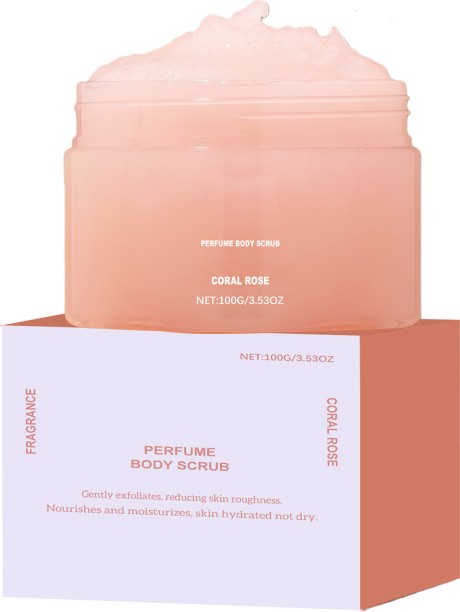 Spark Coral Rose Fragrance Body Scrub