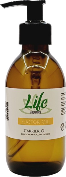 Life Aromatics Castor Oil with Lotion Pump Dispenser