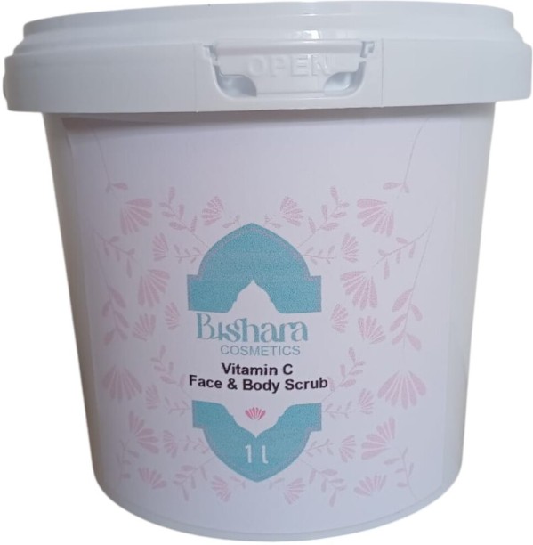 Bishara Cosmetics 1L Vitamin C Face & Body Scrub