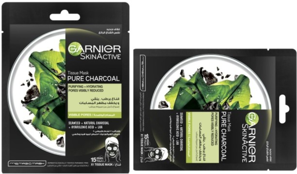 Garnier Purifying Charcoal Detox Hydra Bomb Tissue Mask