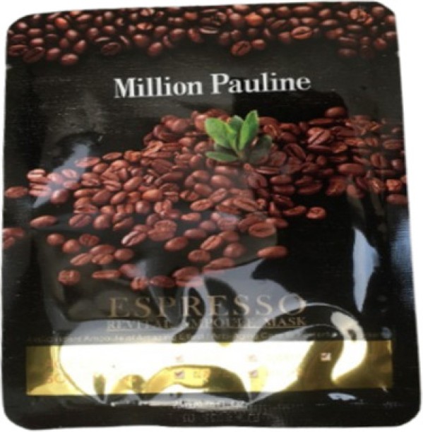 Million Pauline Espresso Face Mask Sheet
