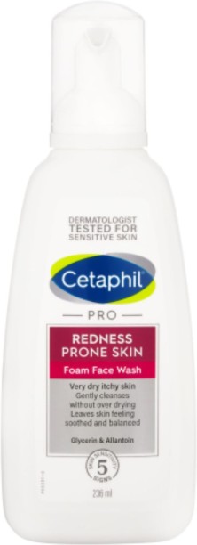 Cetaphil Pro Redness Control Redness Prone Skin Foam Wash