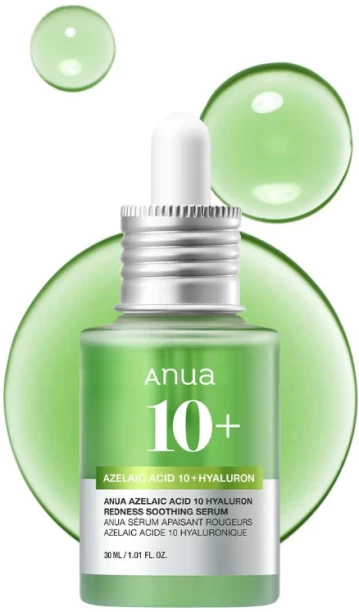 Anua Azelaic Acid 10 Hyaluron Redness Soothing Serum