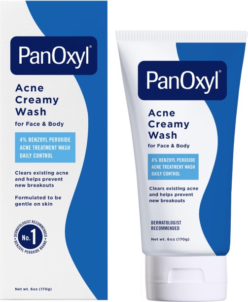 PanOxyl PanOxyl Antimicrobial Acne Creamy Wash Benzoyl Peroxide 4 Percent 170g