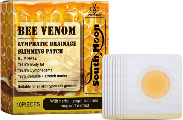 Flycross Bee Venom Body Care Patch Herbal Essence Gentle Care for the Body Lazy Navel Patch (10pcs)