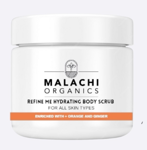 Malachi Organics Refine Me Hydrating Body Scrub