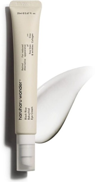 HARUHARU Black Rice Eye Cream 20ml Anti-Aging Wrinkle Care with Natural Retinol Alternative