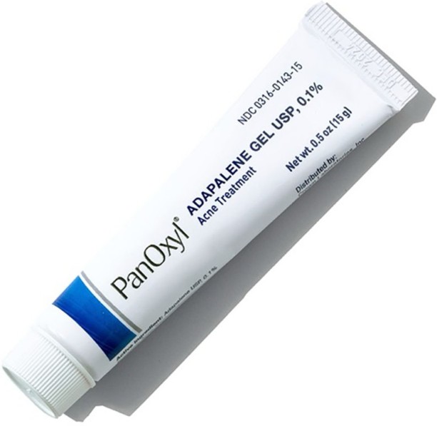 PanOxyl Adapalene 0.1 Acne Treatment Gel Retinoid Gel for Acne Prone Skin Oil Free 15ml