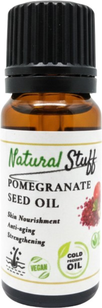 Natural Stuff Pomegranate Oil - Cold-Pressed Perfection Hair, Skin & Nails