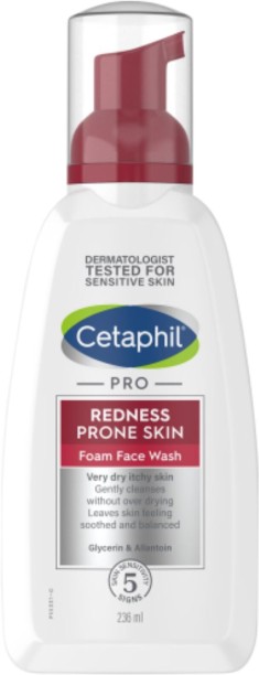 Cetaphil Pro Redness Control Redness Prone Skin Foam Wash