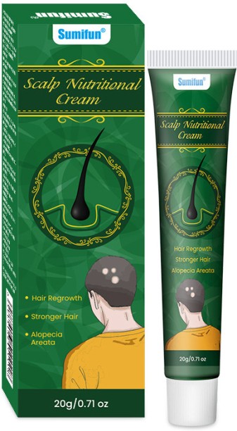 Flycross Alopecia areata ointment scalp hair follicle care stimulates hair follicle growth (1 pack)