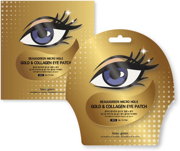 BEAUUGREEN EYE PATCH MICRO HOLE GOLD COLLAGEN 3g
