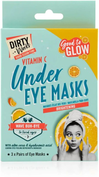 Dirty Works Good to Glow Vitamin C Under Eye Masks