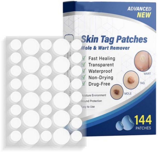 Pbio-essence 144pcs Skin Tag Remover Patches Mole & Wart Remover