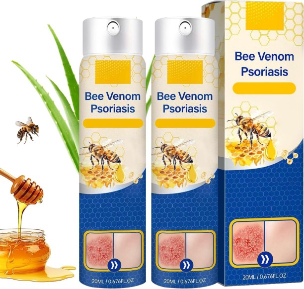 Spark 2 PCS PsoriaHeal Bee Venom Psoriasis Treatment Spray