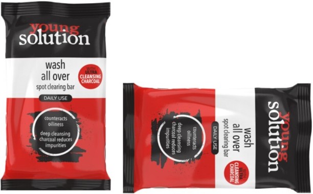 Young Solution Wash All Over Spot Clearing Bar - Dermatologically Tested-