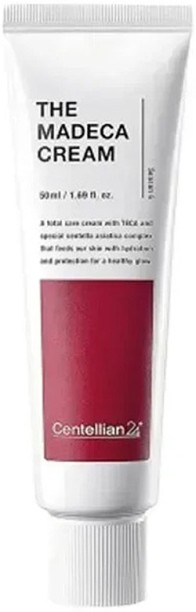 Centella Asiatica Cream - Madeca Soothing Moisturizer, Korean Hydrating Skincare, 50ml
