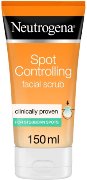 Neutrogena Spot Controlling Oil-Free Facial Scrub 150ml Face Wash