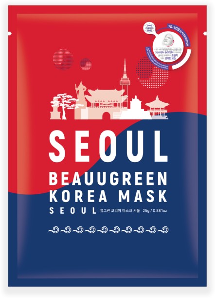 BEAUUGREEN MASK KOREA SEOUL 23g
