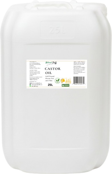 Natural Stuff 100% Pure Cold-pressed Hexane Free Premium Castor Oil
