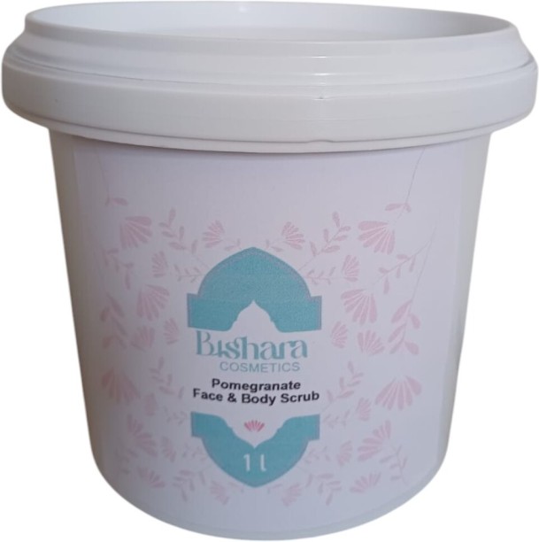 Bishara Cosmetics 1L Pomegranate Face & Body Scrub