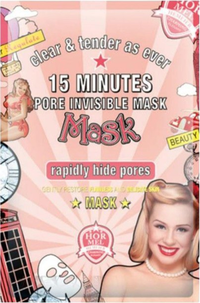 HA SA 3x- 15 Minutes Pore Invisible Facial Mask Sheets