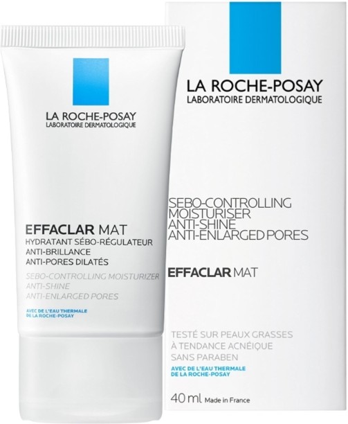 La Roche-Posay Effaclar Mat Moisturizer 40ml Daily Oil Control Moisturizer for Oily and Shine Prone Skin