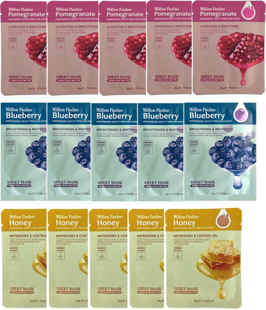 HA SA Million Pauline Hydrating Facial Sheet Masks