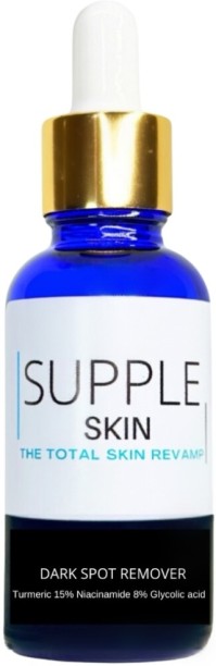 SUPPLE SKIN Dark spot remover treatment serum with turmeric, niacinamide and glycolic